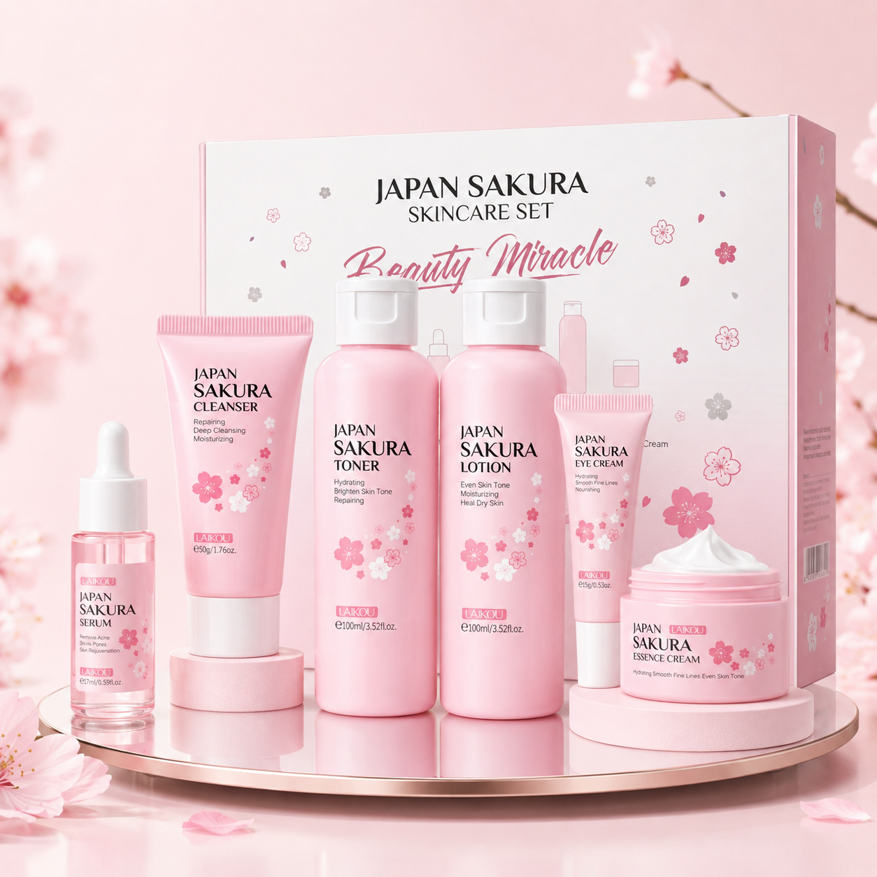 Japan Sakura - Skin Care Set