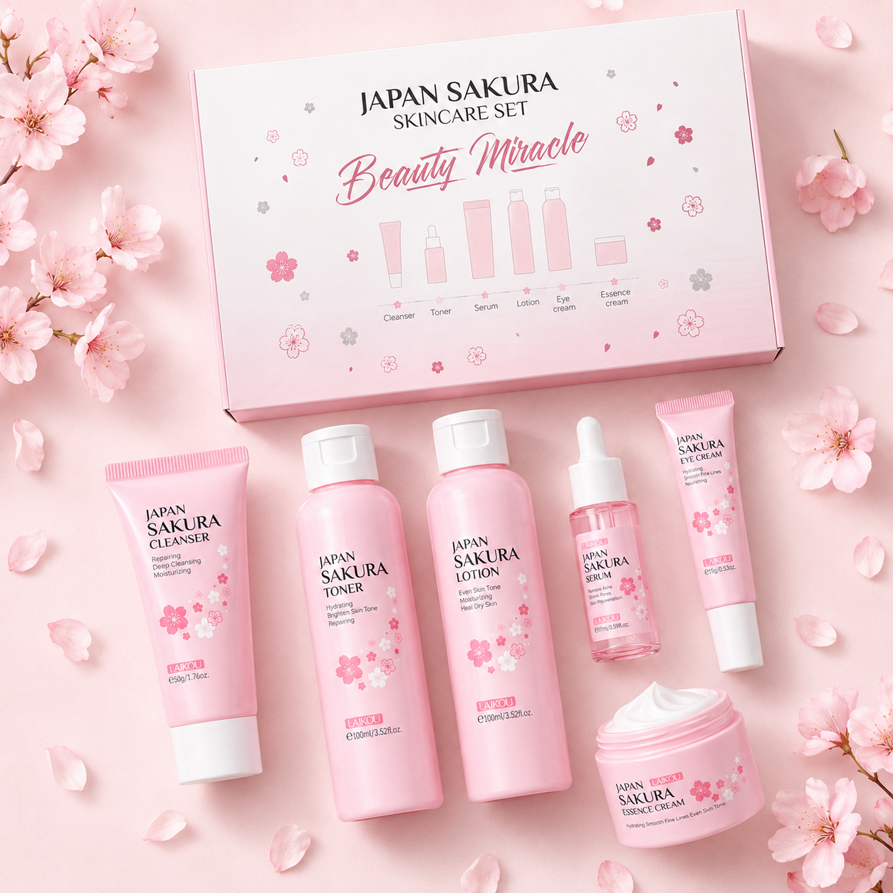 Japan Sakura - Skin Care Set
