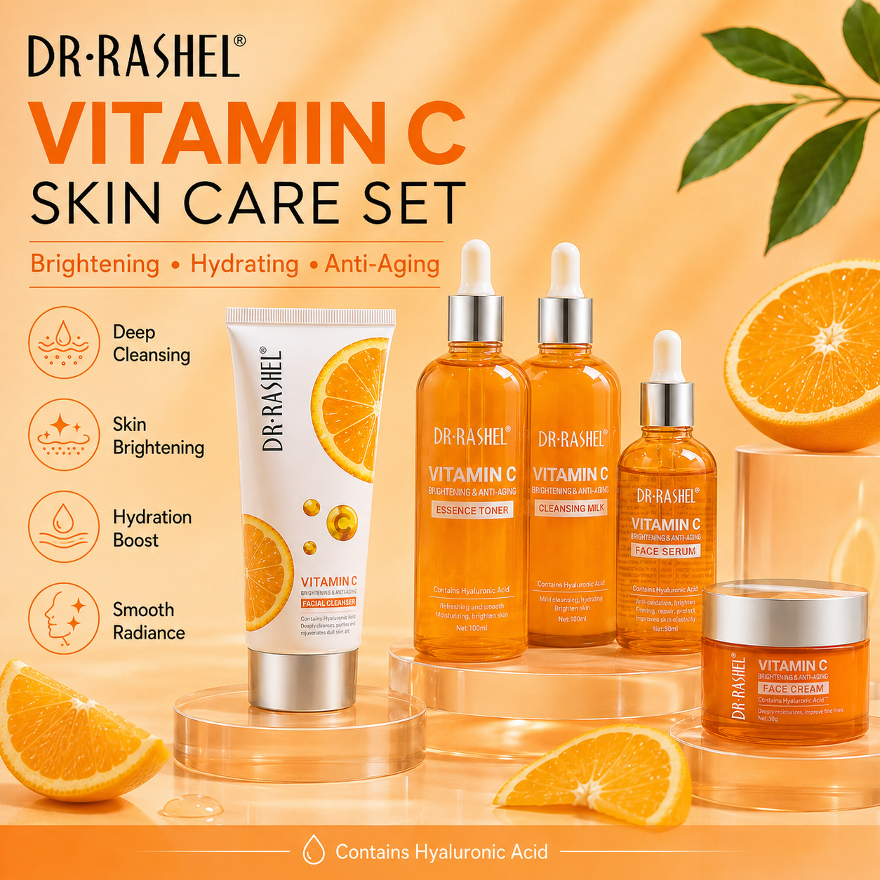 Dr Rashel - Brightening Skin Care Set
