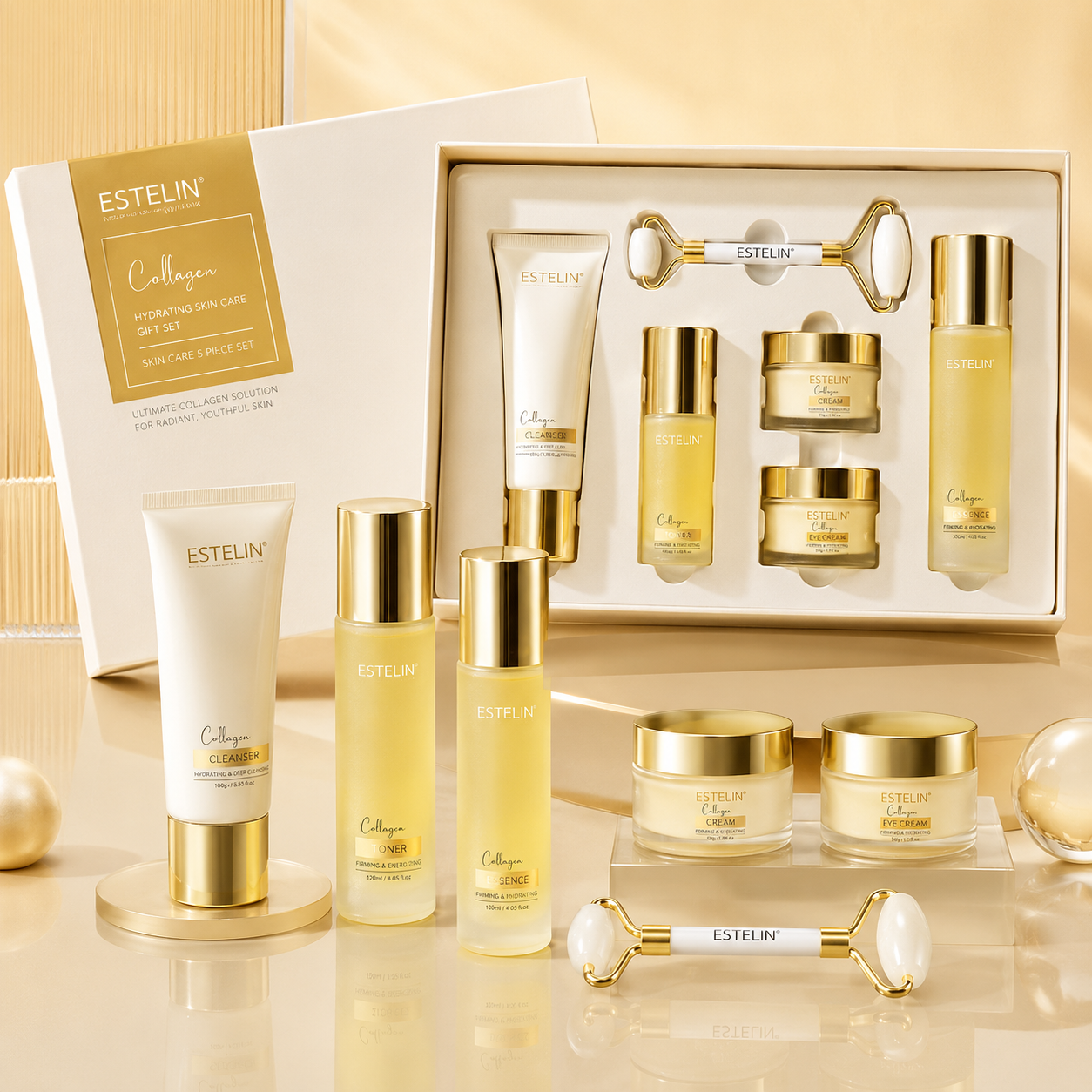 Estelin - Bouncy &amp; Firm Collagen Skin Care Set