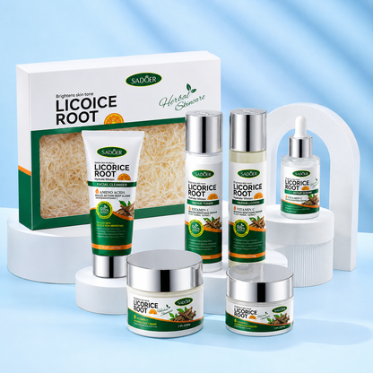 Sadoer - Licorice Root Whitening Skin Care Set