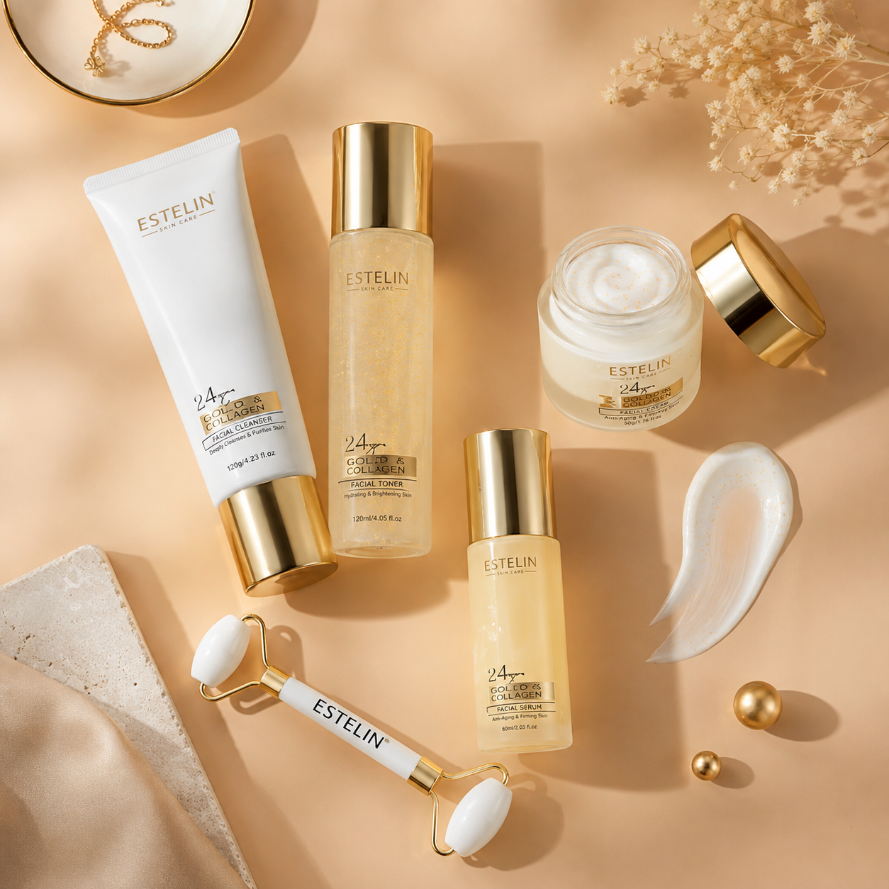 Estelin - Bouncy &amp; Firm Collagen Skin Care Set